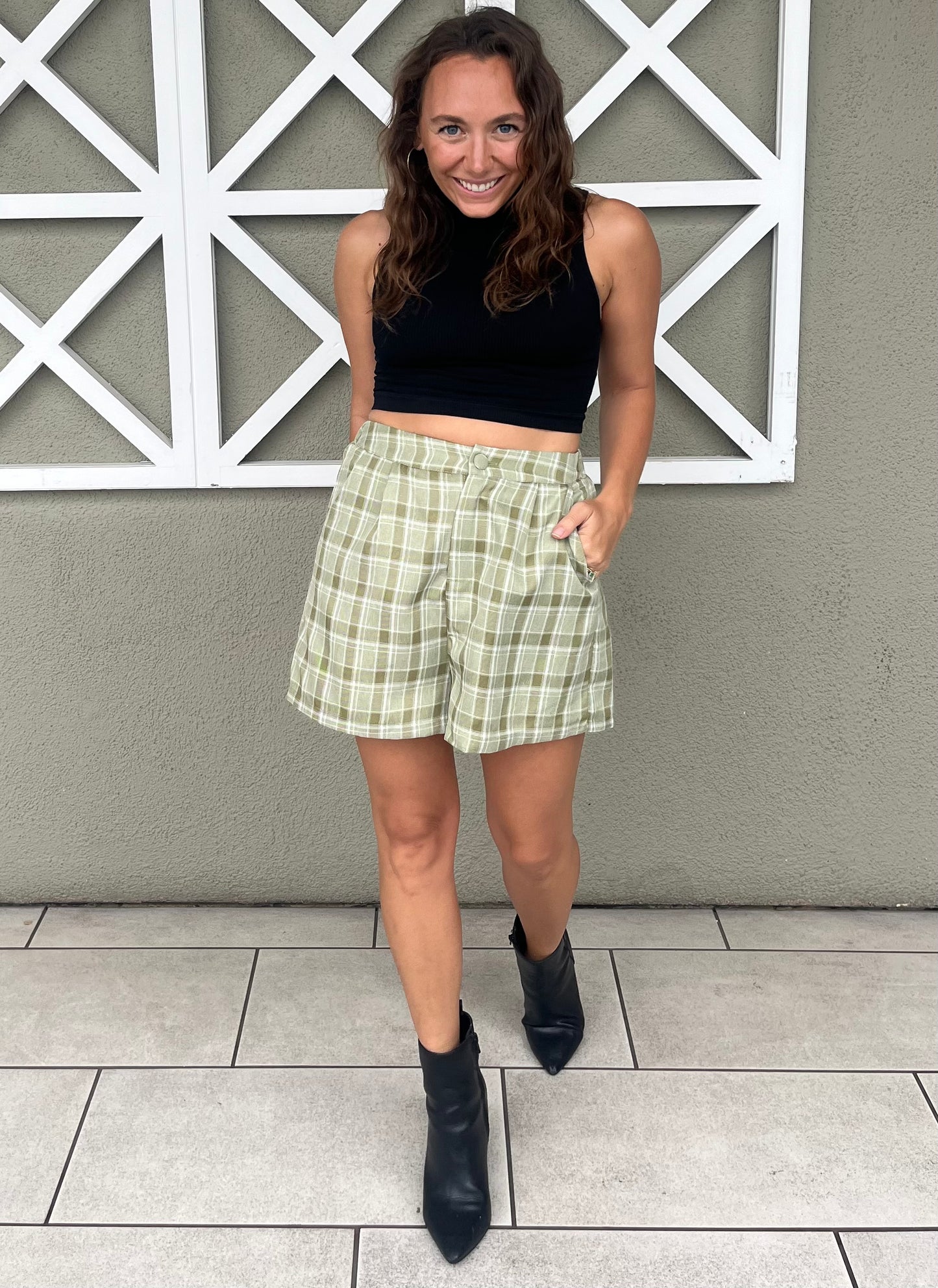 Plaid Short